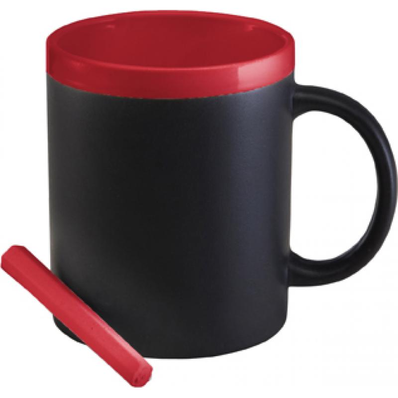 Image of Branded Stoneware mug with chalks