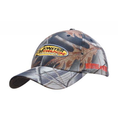 Image of Leaf Print Baseball Cap