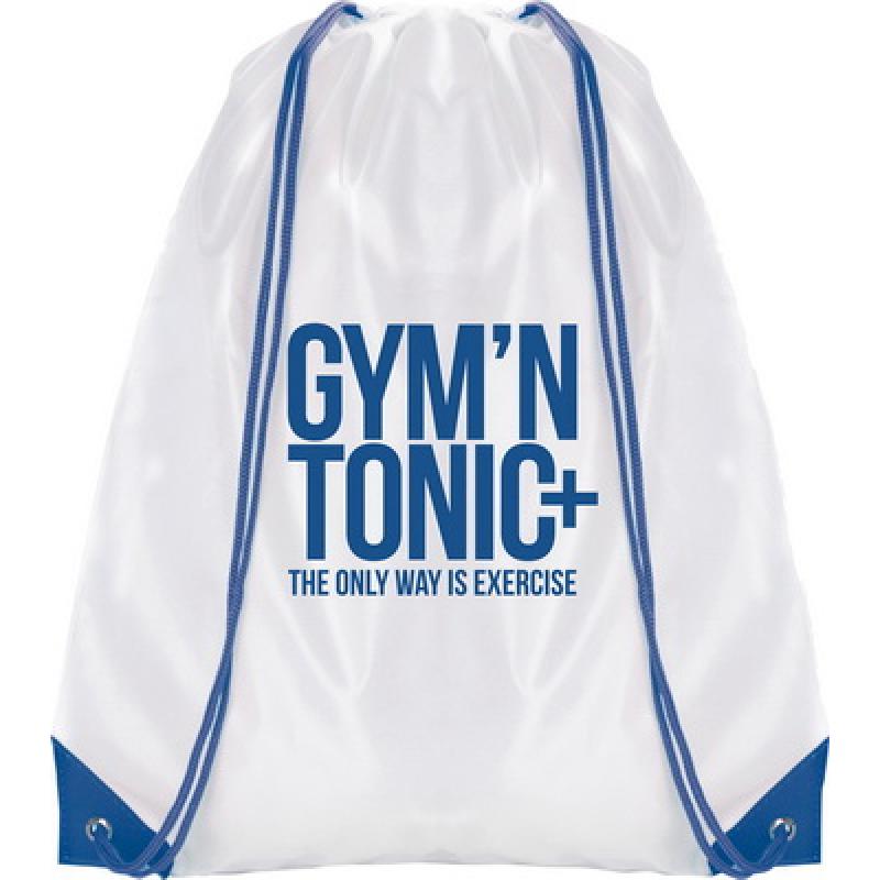 Image of Promotional Polyester Dobson Drawstring Bag