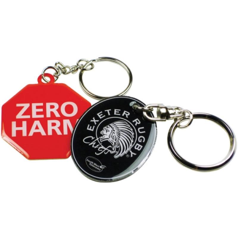 Image of Printed Aluminium Keychain (60mm)