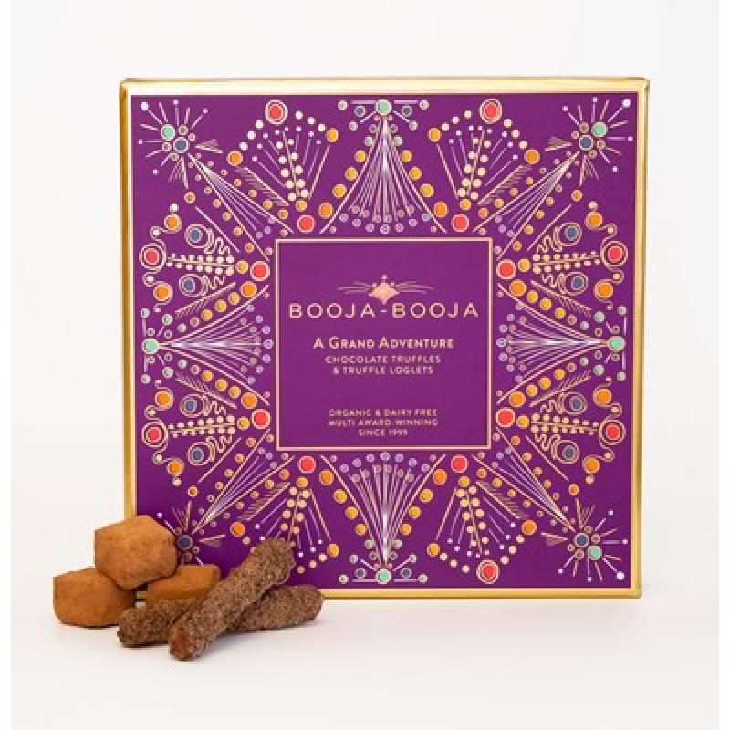 Image of chocolate truffles gift box