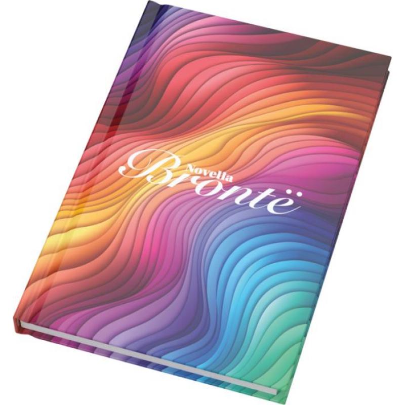 Image of Novella Brontë A5 glossy hard cover notebook